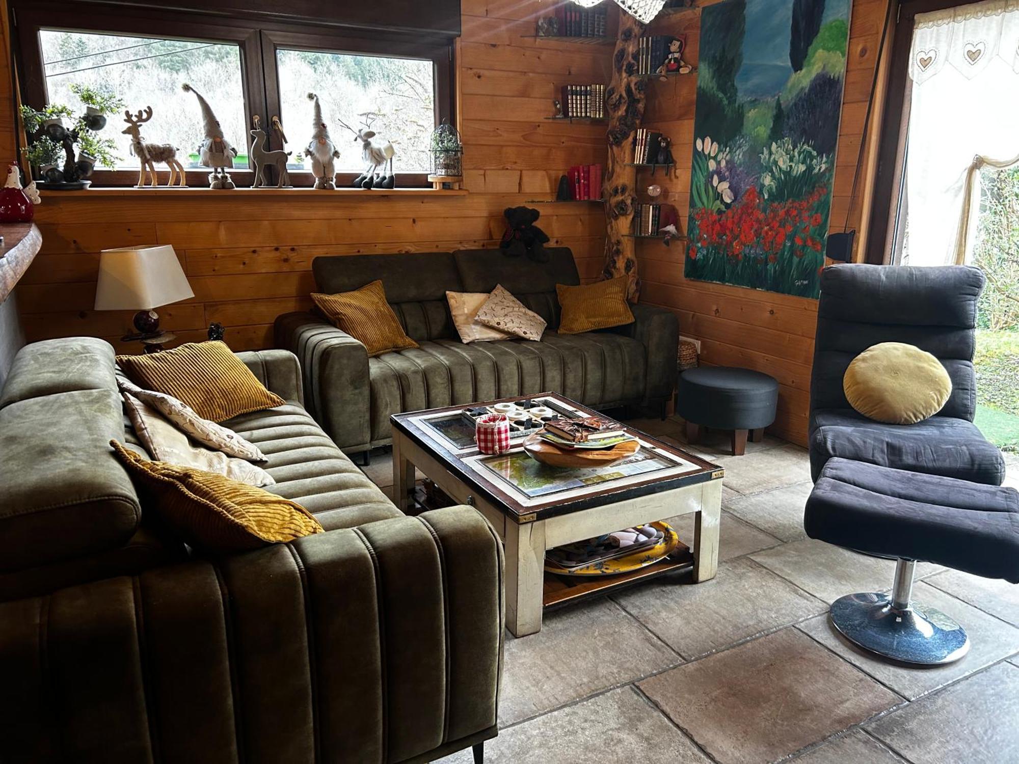 Chalet Du Champs Des Semeaux Wisches Eksteriør billede